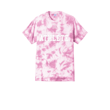 ATHLETE (White) - Short Sleeve Tie Dye Cotton Tee