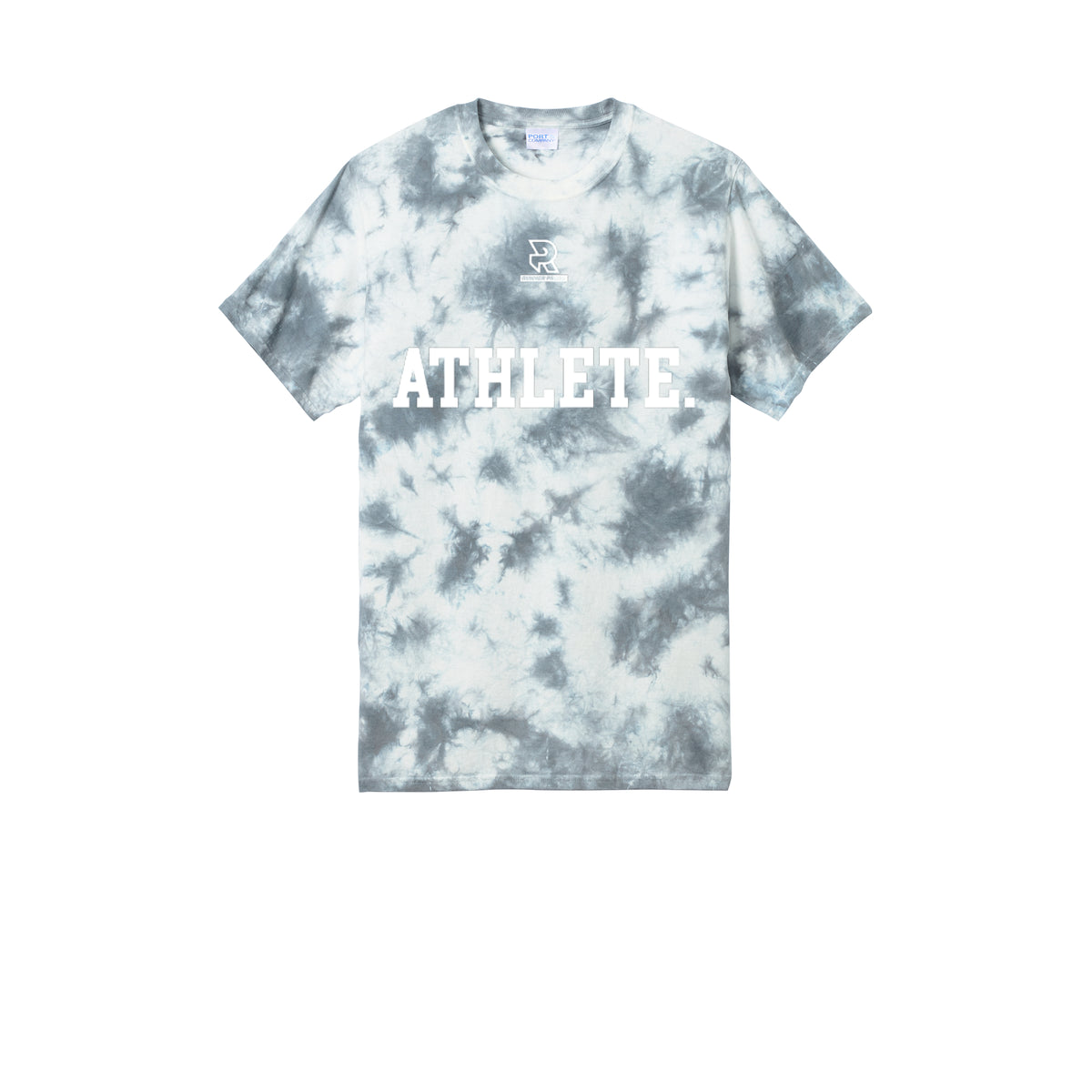 ATHLETE (White) - Short Sleeve Tie Dye Cotton Tee