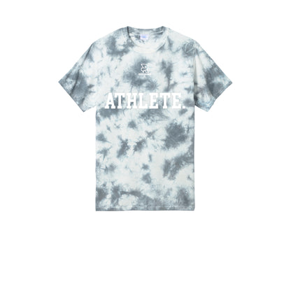 ATHLETE (White) - Short Sleeve Tie Dye Cotton Tee