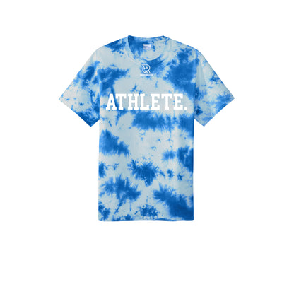 ATHLETE (White) - Short Sleeve Tie Dye Cotton Tee