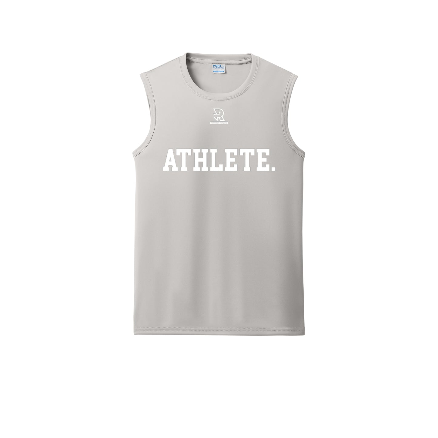 ATHLETE (Black) - Sleeveless Performance Tee