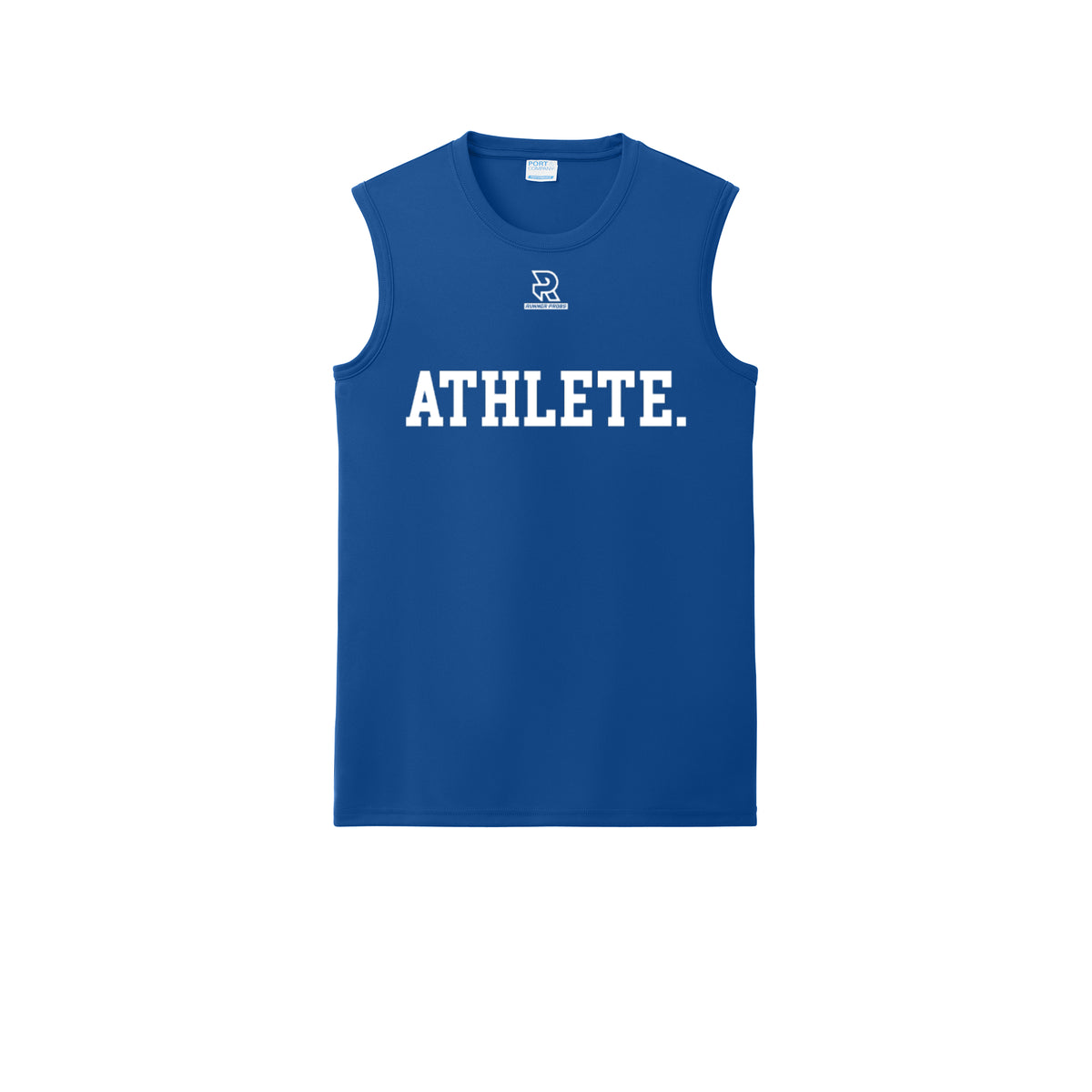 ATHLETE (Black) - Sleeveless Performance Tee