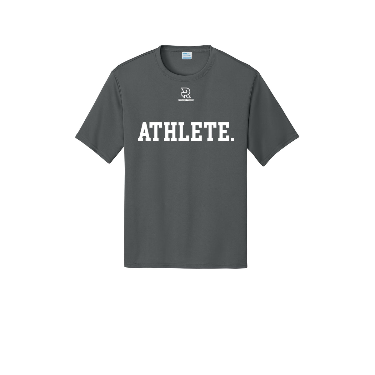ATHLETE (White) - Short Sleeve Performance Tee