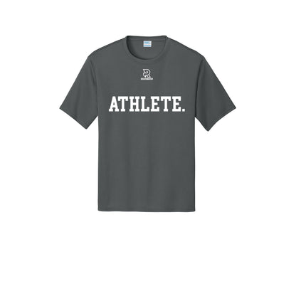 ATHLETE (White) - Short Sleeve Performance Tee