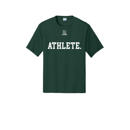 ATHLETE (White) - Short Sleeve Performance Tee