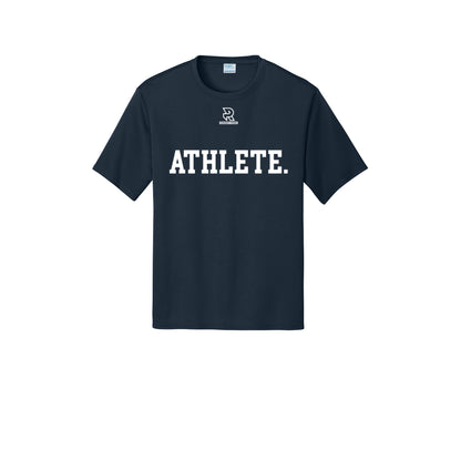 ATHLETE (White) - Short Sleeve Performance Tee