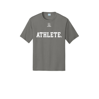 ATHLETE (White) - Short Sleeve Performance Tee