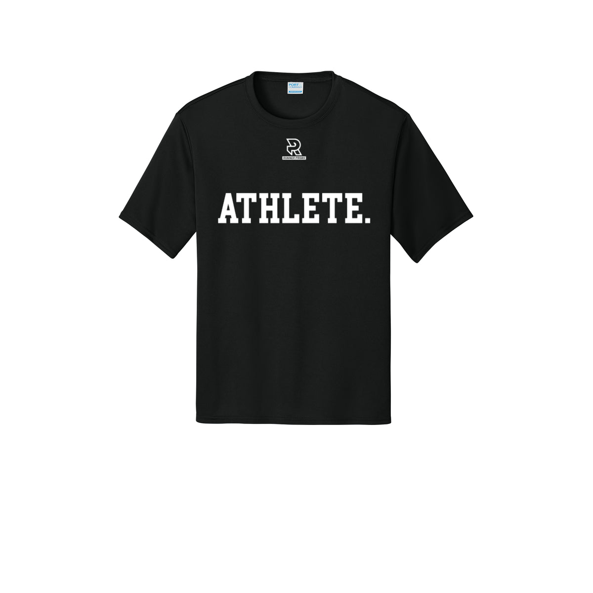 ATHLETE (White) - Short Sleeve Performance Tee