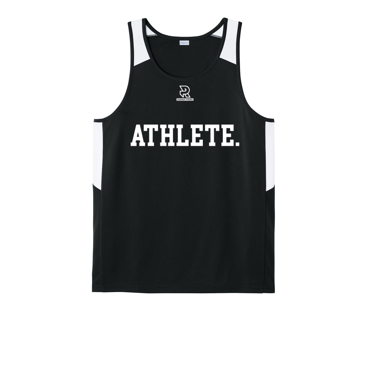 ATHLETE (White) - Mens Club Track Tank