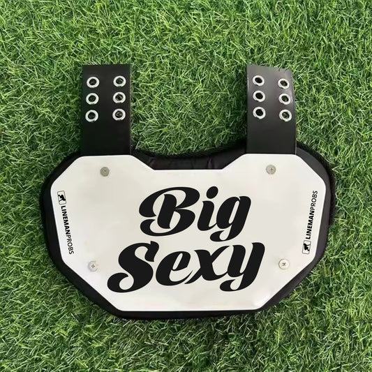 Big Sexy Football Back Plate