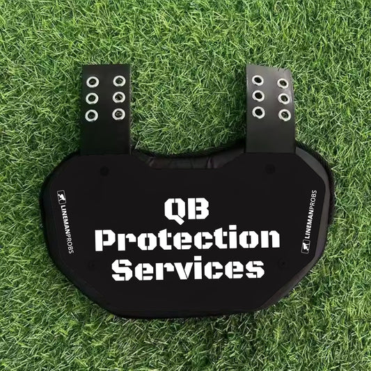 QB Protection Services Football Back Plate