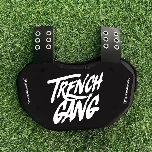 Trench Gang Football Back Plate