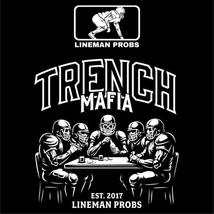 BIG BONED - TRENCH MAFIA (White) - T-Shirt