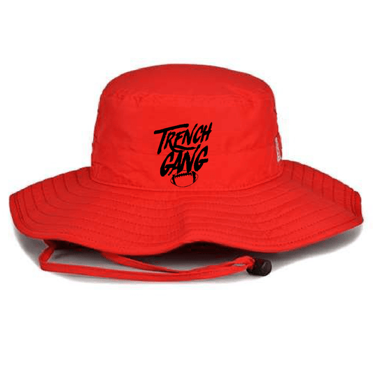 TRENCH GANG (Black) - Bucket Hat
