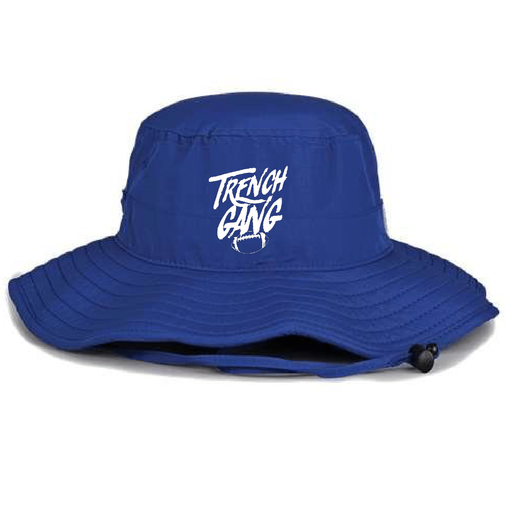 TRENCH GANG (White) - Bucket Hat