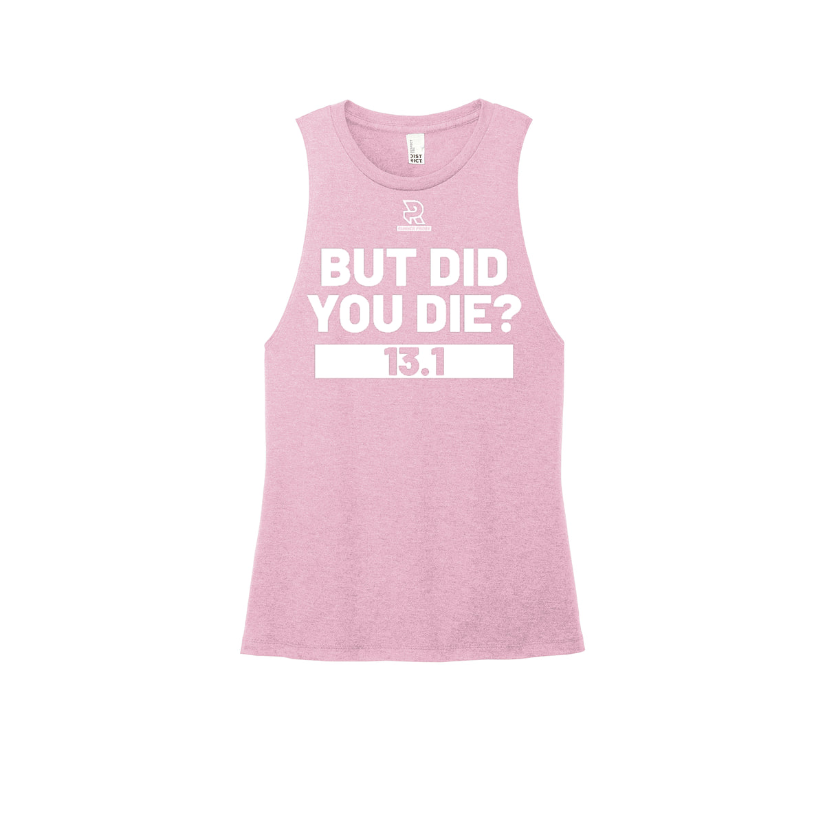 BUT DID YOU DIE? 13.1 (Black) - Womens Perfect Tri Muscle Tank