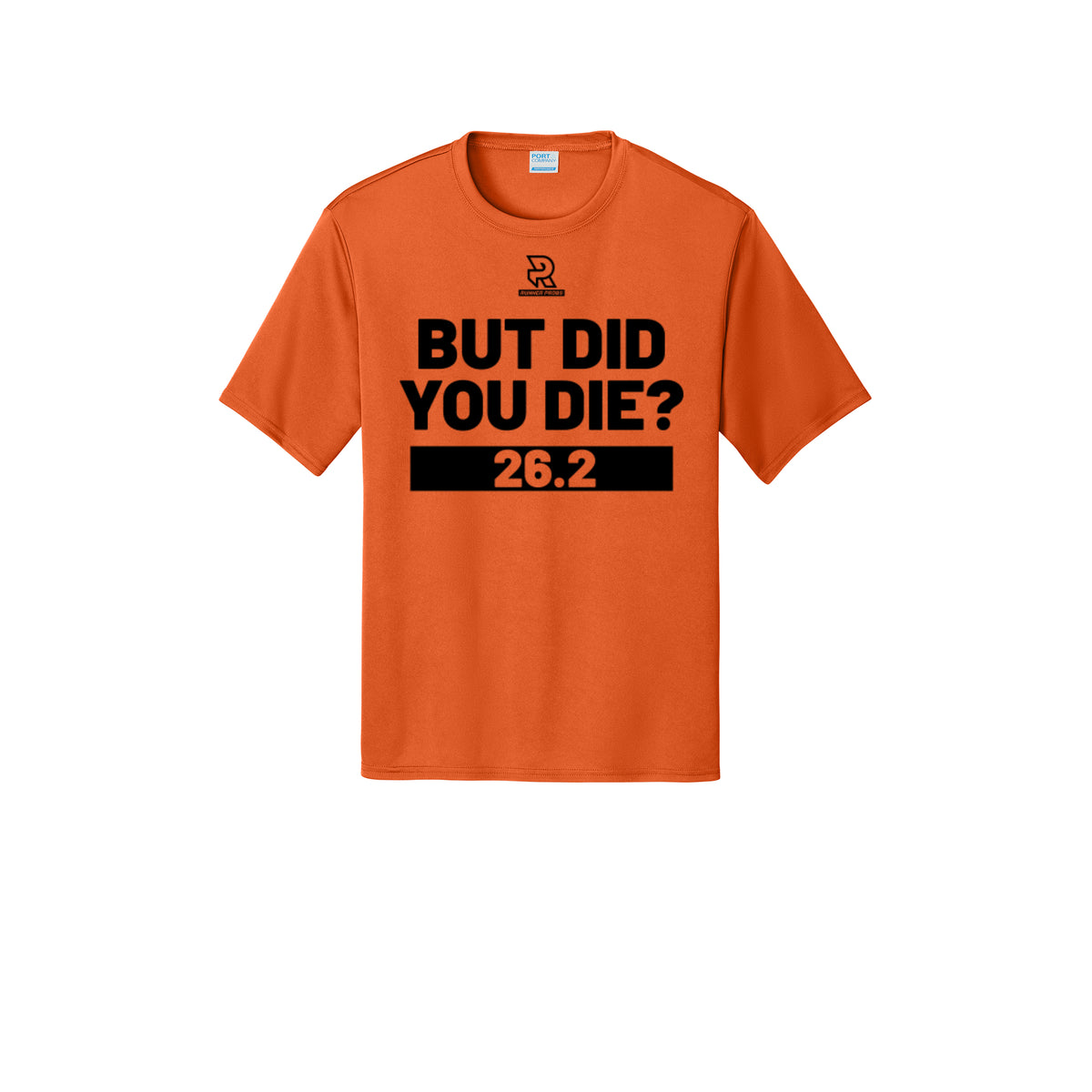 BUT DID YOU DIE? 26.2 (Black) - Short Sleeve Performance Tee