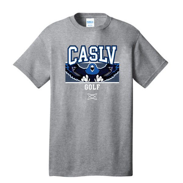 Coral Academy Golf Short Sleeve Tee 2025