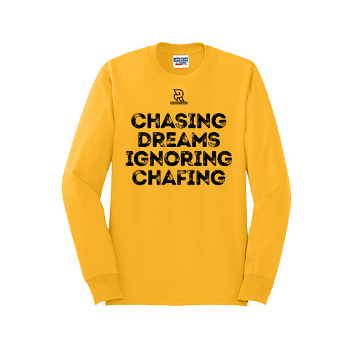 CHASING DREAMS (Black) - Long Sleeve 50/50 Tee
