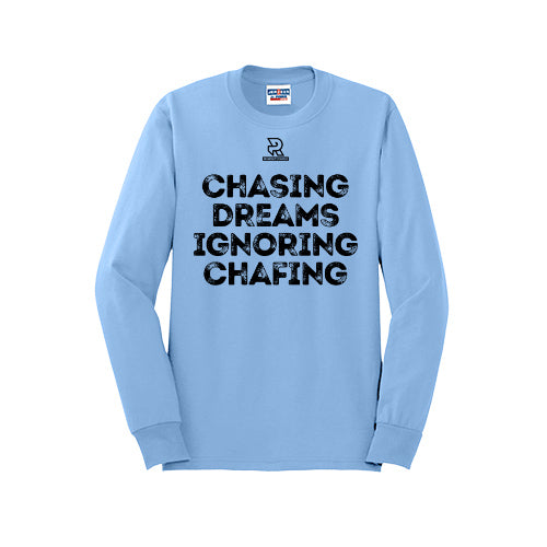 CHASING DREAMS (Black) - Long Sleeve 50/50 Tee