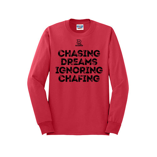 CHASING DREAMS (Black) - Long Sleeve 50/50 Tee