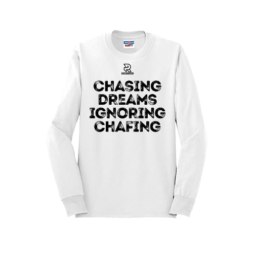 CHASING DREAMS (Black) - Long Sleeve 50/50 Tee