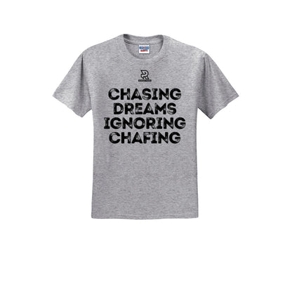CHASING DREAMS (Black) - Short Sleeve Cotton Tee