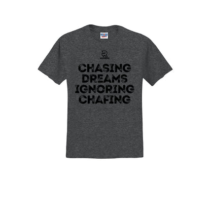 CHASING DREAMS (Black) - Short Sleeve Cotton Tee