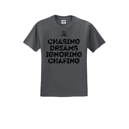 CHASING DREAMS (Black) - Short Sleeve Cotton Tee