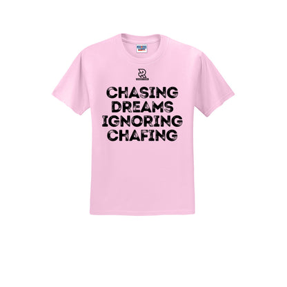 CHASING DREAMS (Black) - Short Sleeve Cotton Tee