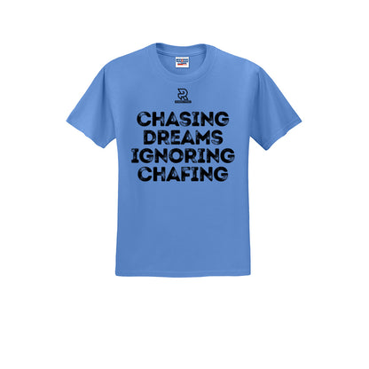 CHASING DREAMS (Black) - Short Sleeve Cotton Tee