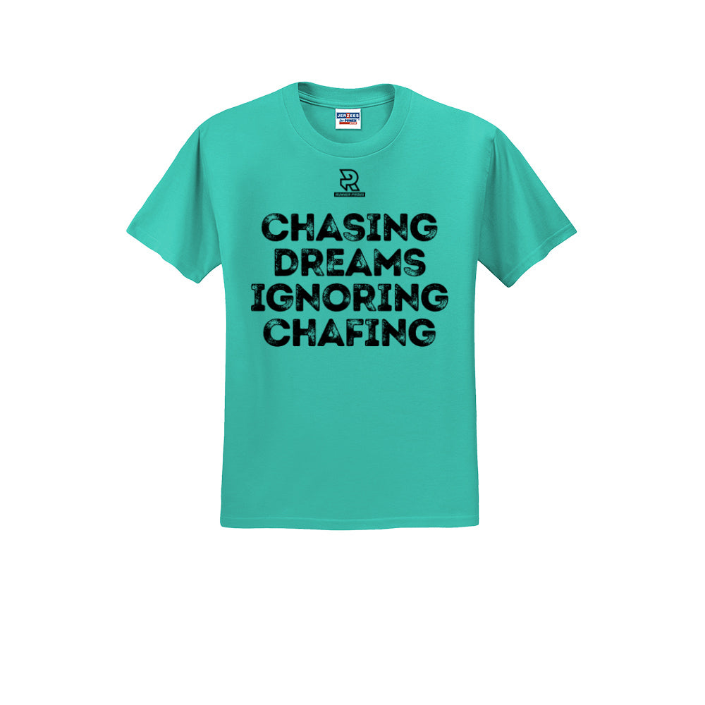 CHASING DREAMS (Black) - Short Sleeve Cotton Tee