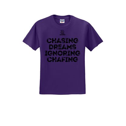 CHASING DREAMS (Black) - Short Sleeve Cotton Tee