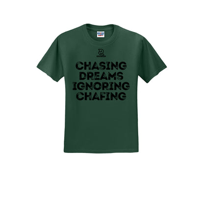 CHASING DREAMS (Black) - Short Sleeve Cotton Tee