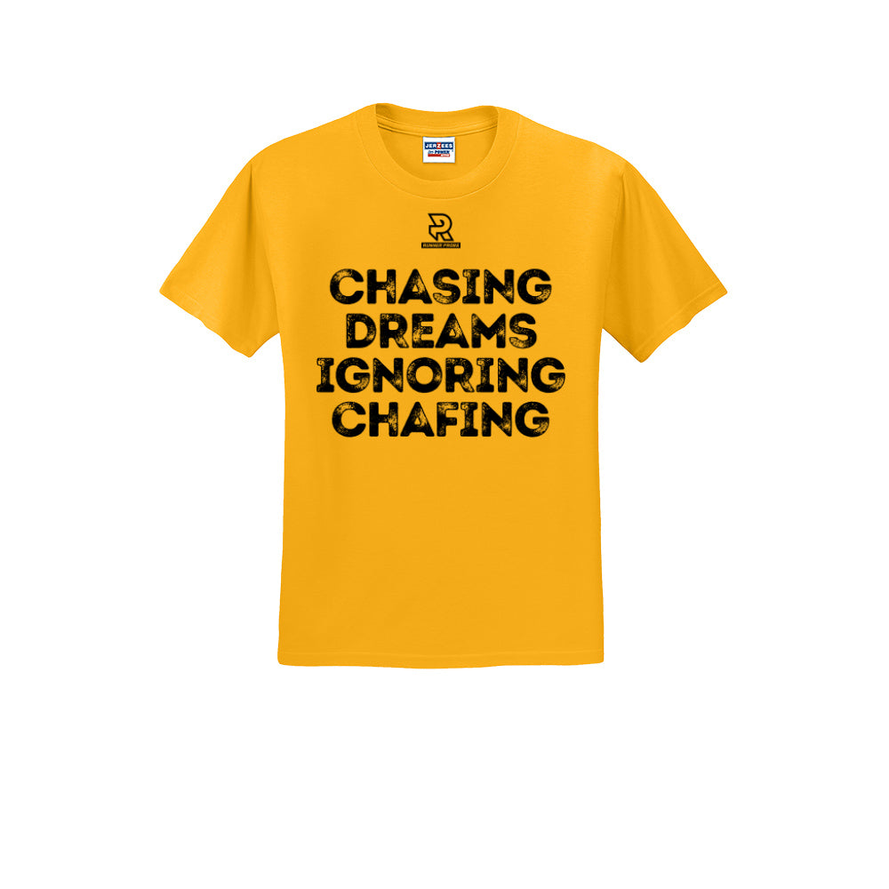 CHASING DREAMS (Black) - Short Sleeve Cotton Tee