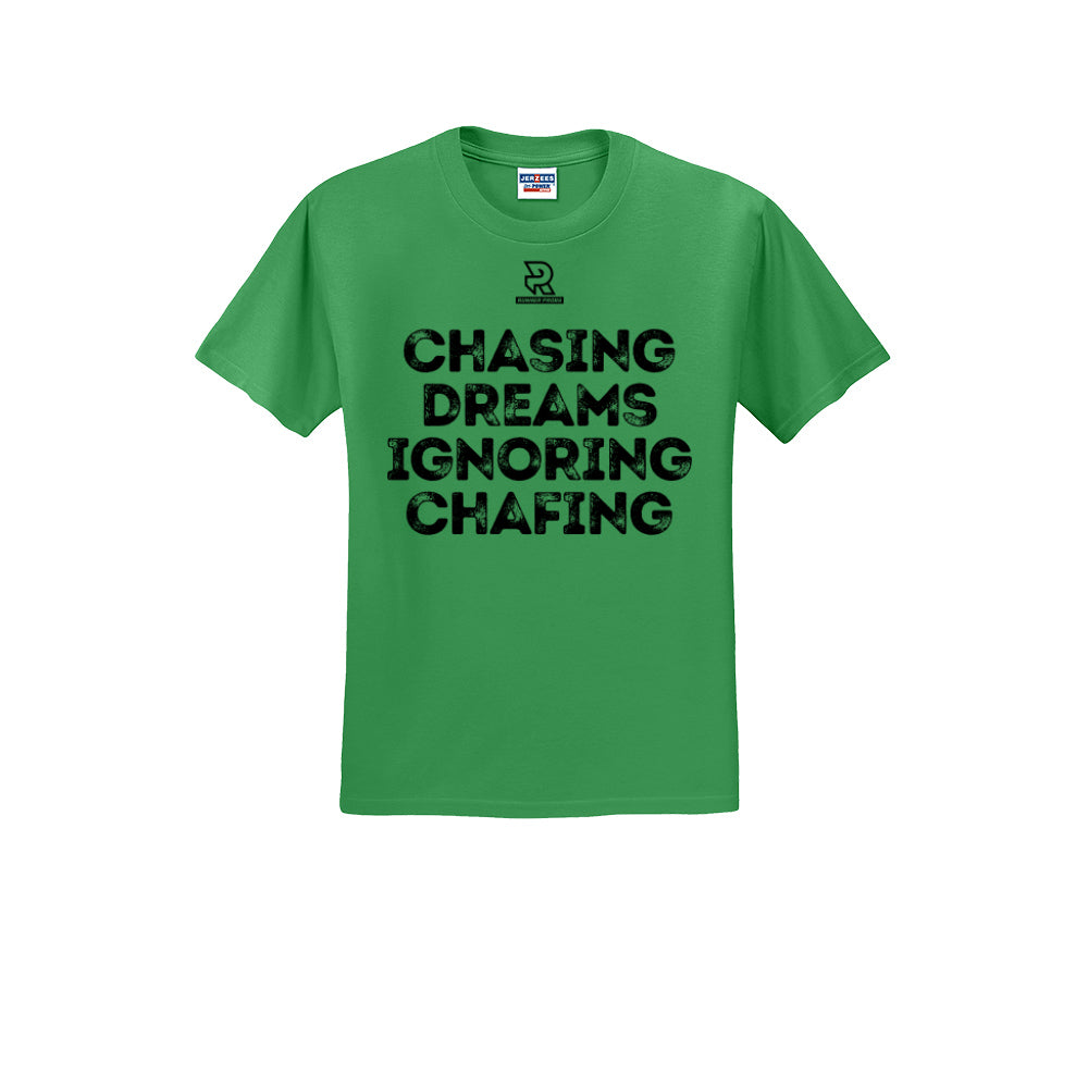 CHASING DREAMS (Black) - Short Sleeve Cotton Tee