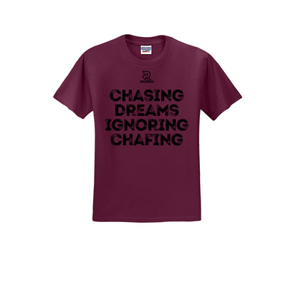 CHASING DREAMS (Black) - Short Sleeve Cotton Tee