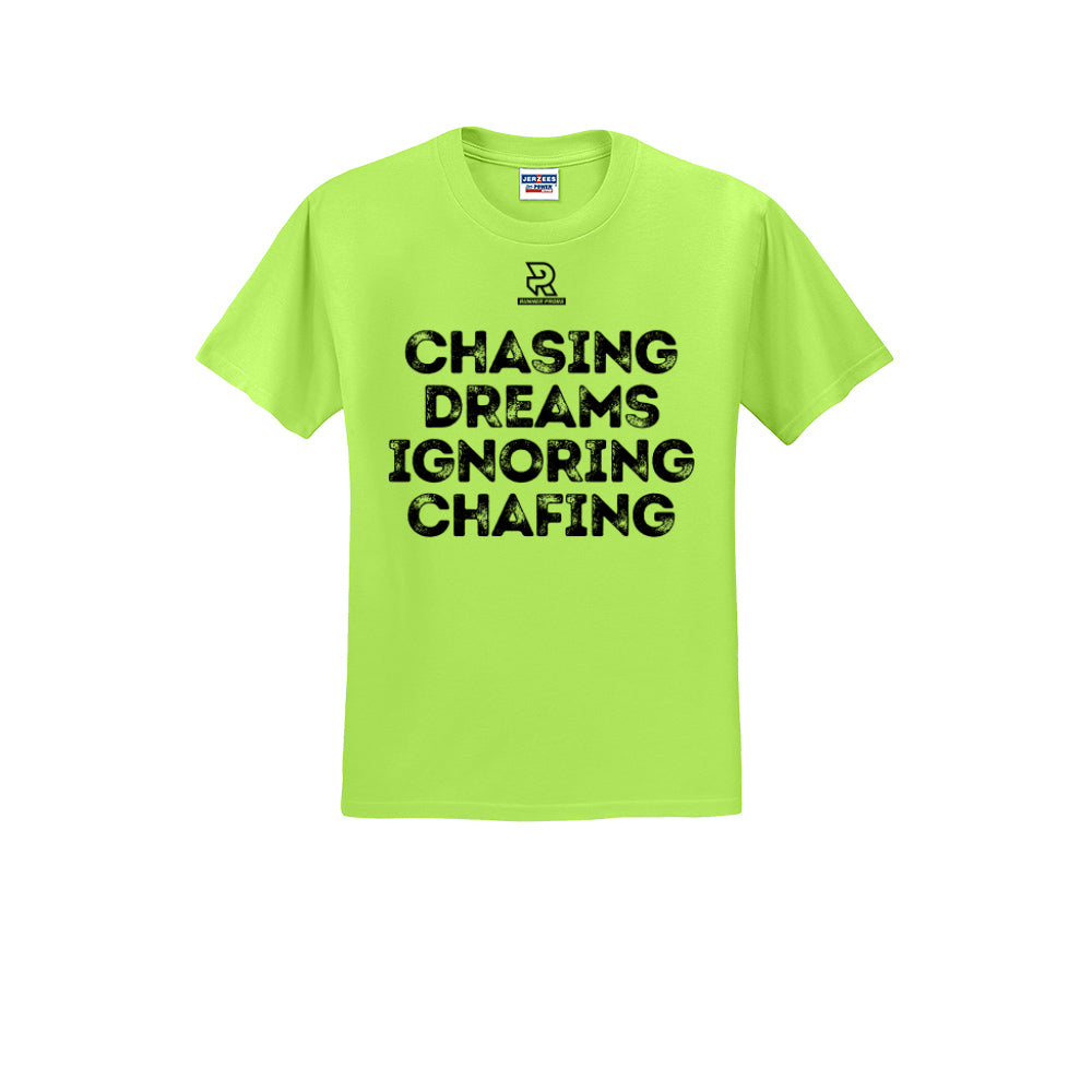 CHASING DREAMS (Black) - Short Sleeve Cotton Tee