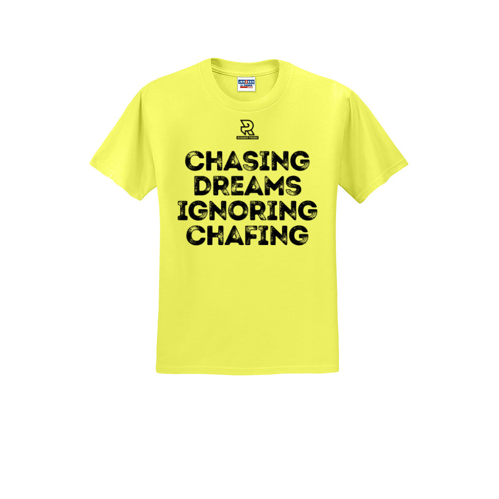 CHASING DREAMS (Black) - Short Sleeve Cotton Tee