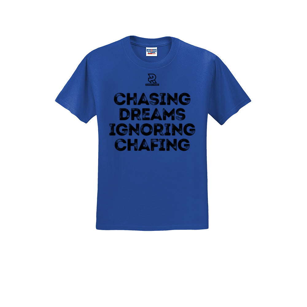CHASING DREAMS (Black) - Short Sleeve Cotton Tee