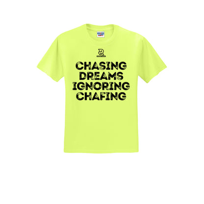 CHASING DREAMS (Black) - Short Sleeve Cotton Tee