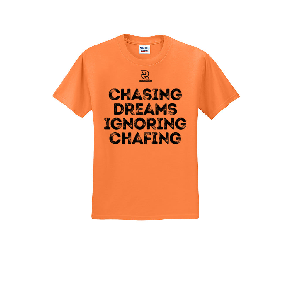 CHASING DREAMS (Black) - Short Sleeve Cotton Tee