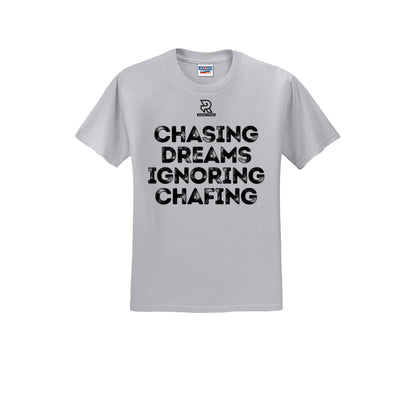 CHASING DREAMS (Black) - Short Sleeve Cotton Tee
