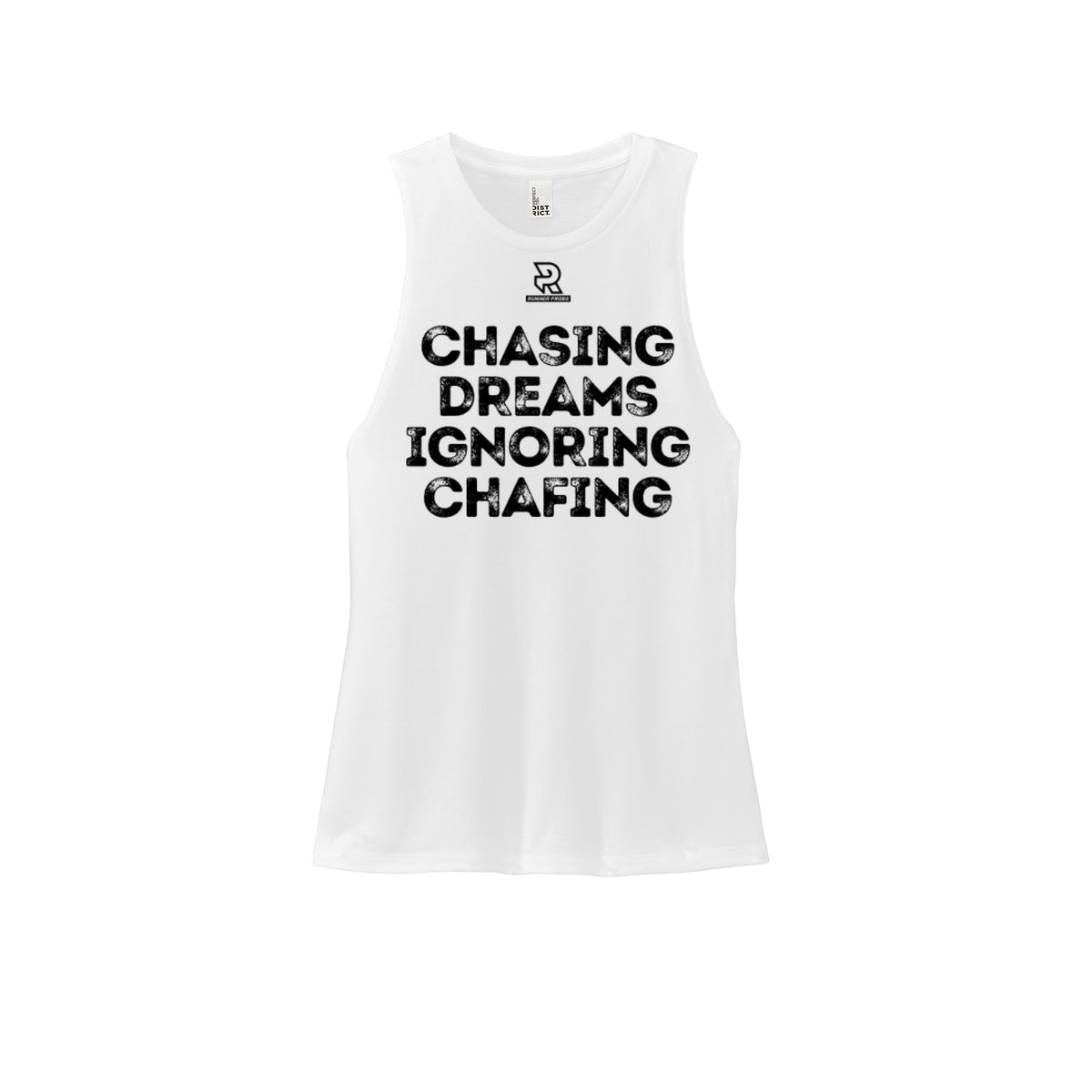 CHASING DREAMS (Black) - Womens Perfect Tri Muscle Tank