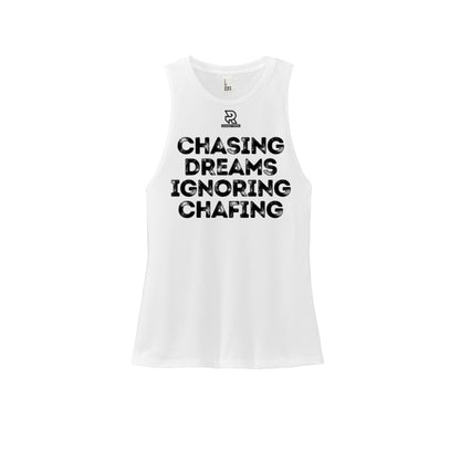 CHASING DREAMS (Black) - Womens Perfect Tri Muscle Tank