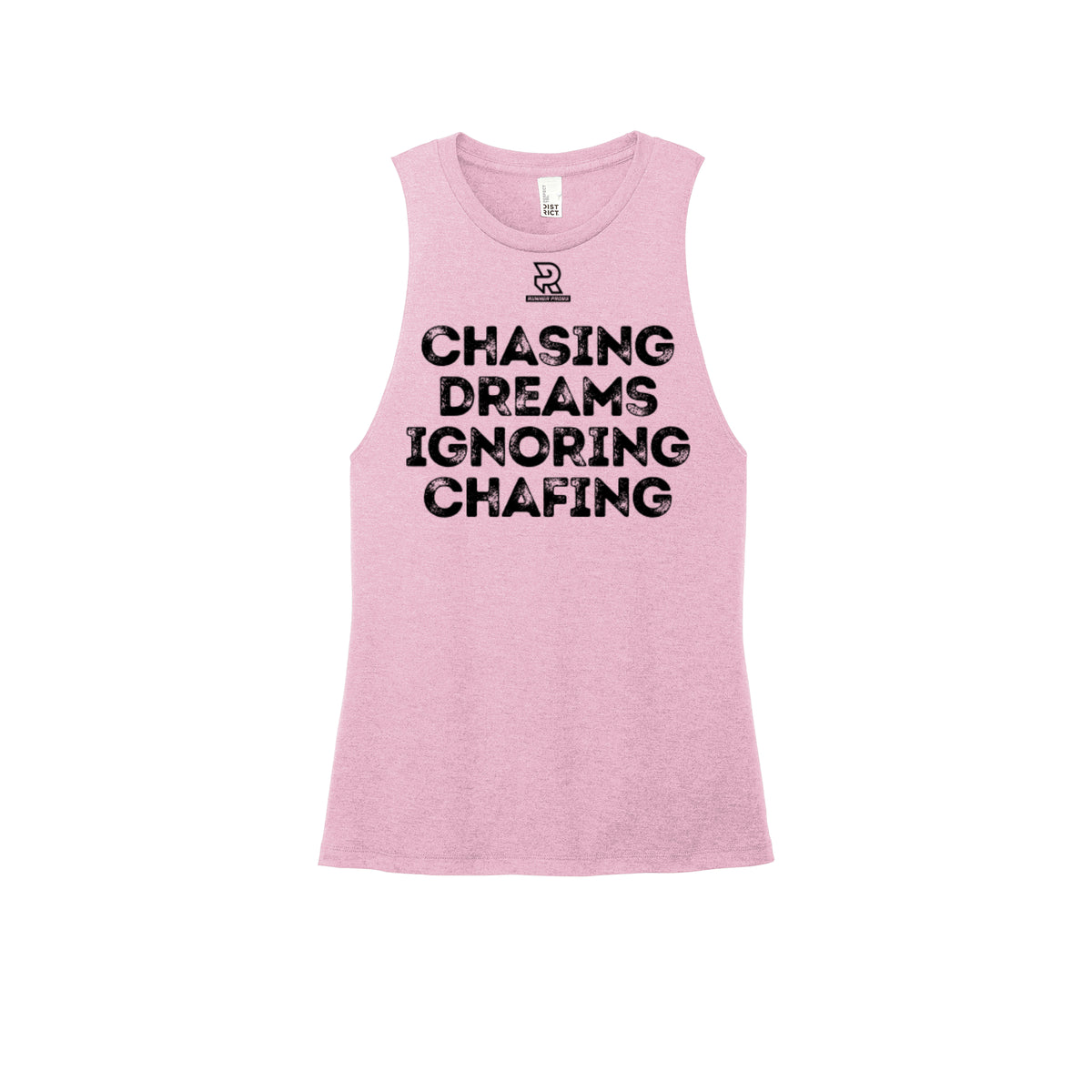 CHASING DREAMS (Black) - Womens Perfect Tri Muscle Tank