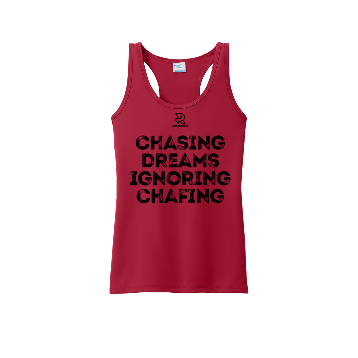 CHASING DREAMS (Black) - Womens Performance Tank