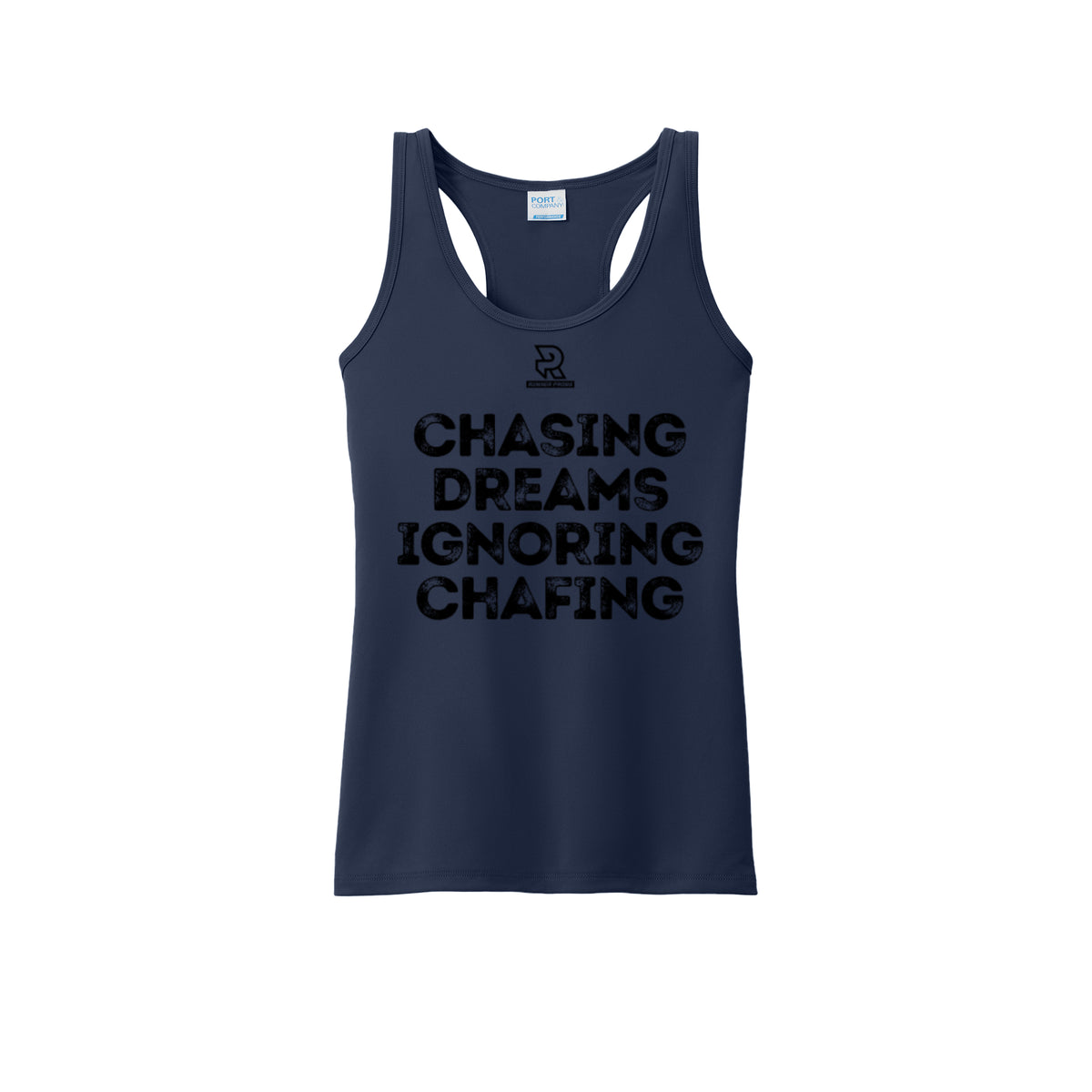 CHASING DREAMS (Black) - Womens Performance Tank