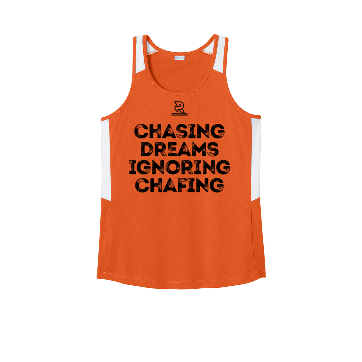 CHASING DREAMS (Black) - Womens Club Track Tank