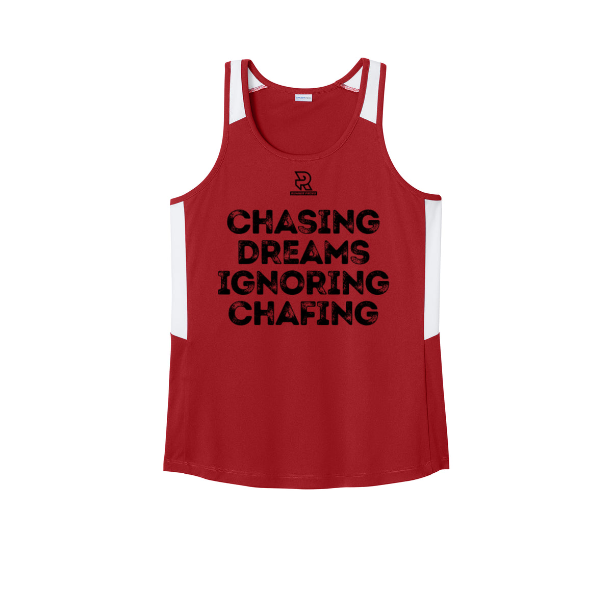 CHASING DREAMS (Black) - Womens Club Track Tank